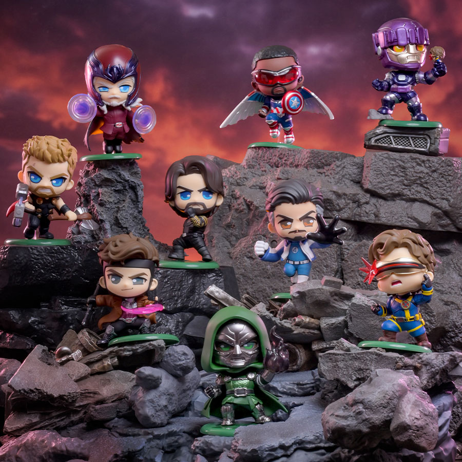 Avengers: Doomsday Bobble-Head Cosbi Collection Blind Box Set by