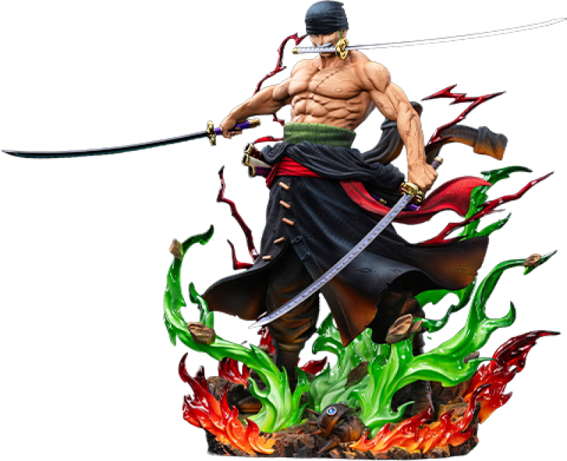 Roronoa Zoro (Premium Version) Statues by Jimei Palace