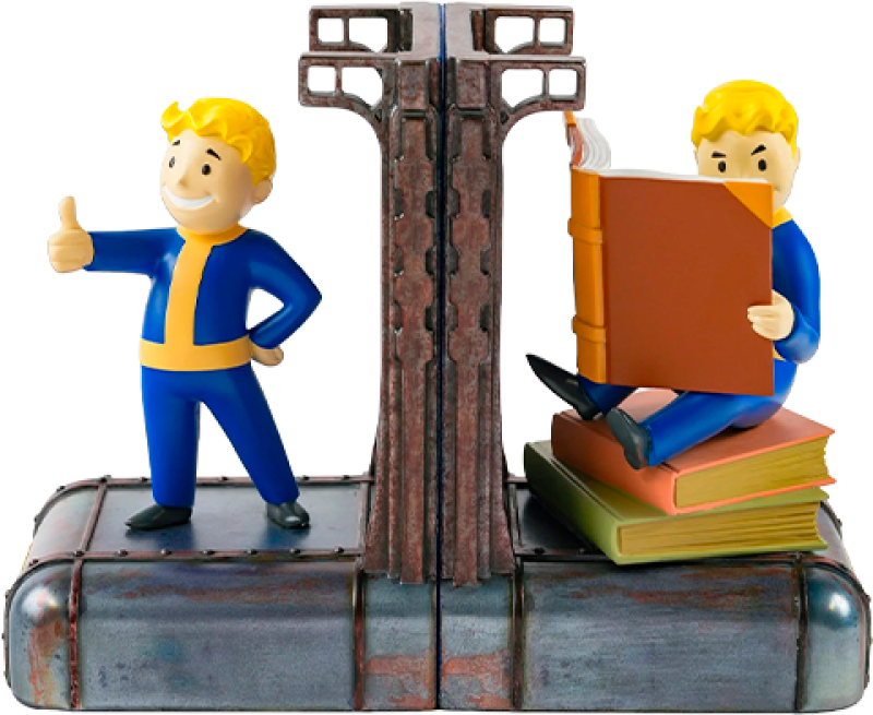 Fallout: The Official Bookend Set [Collector's Edition] Office Supplies by Insight Editions