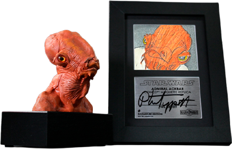 Admiral Ackbar™ Concept Maquette (Legacy Edition) Replica by Regal Robot