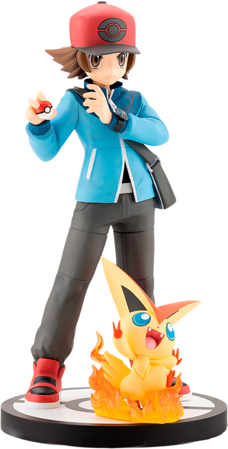 Hilbert with Victini Collectible Figure by Kotobukiya