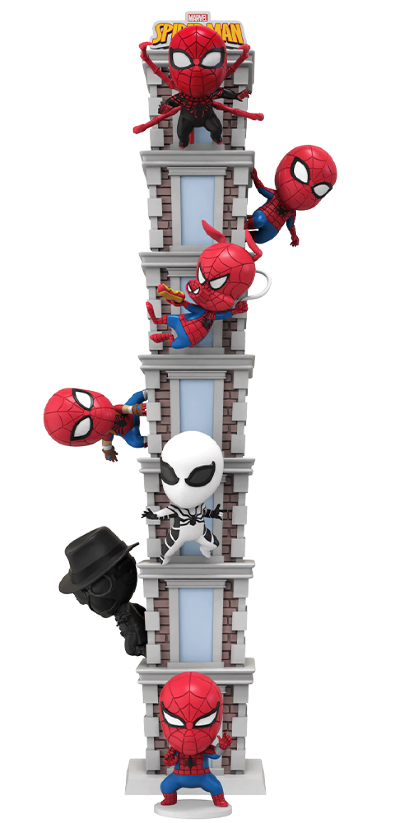 Spider-Man 60th Anniversary Series Blind Box Set by Beast Kingdom