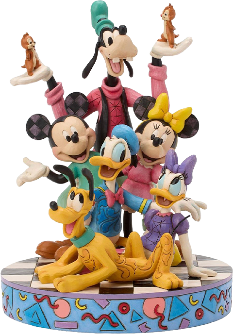 90s Retro Mickey & Friends Figurine by Enesco, LLC