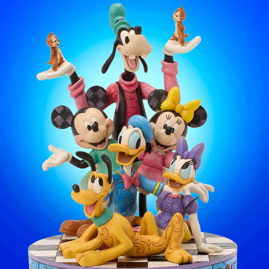 90s Retro Mickey & Friends Figurine by Enesco | Sideshow Collectibles
