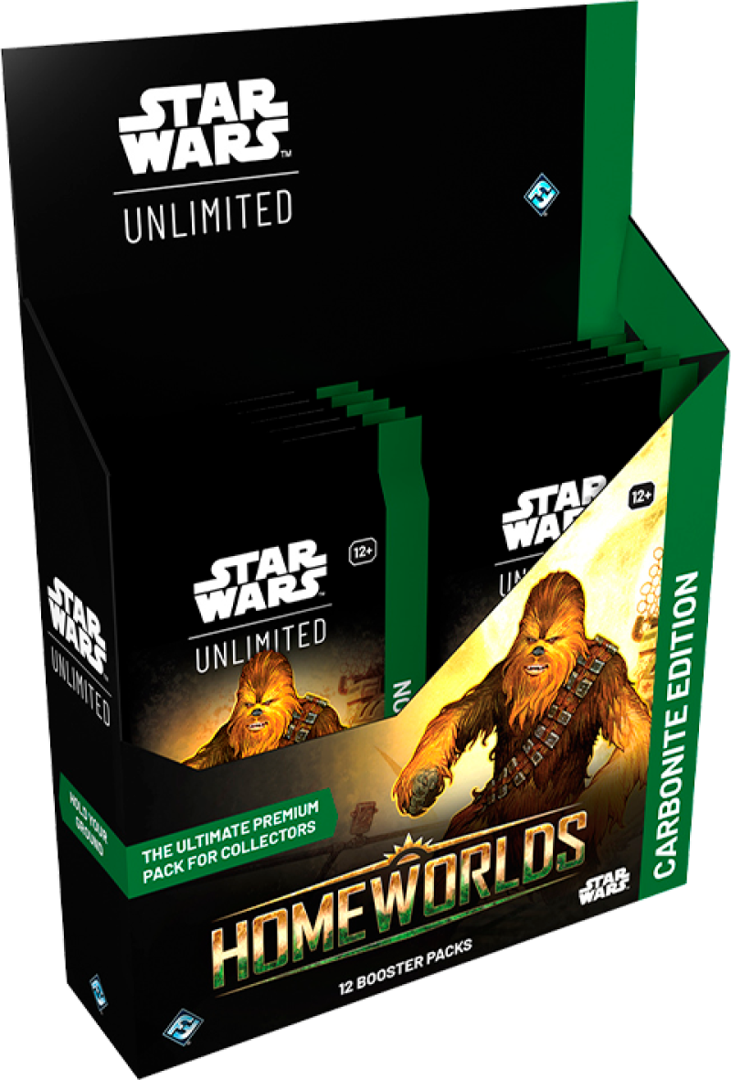 Star Wars: Unlimited – Homeworlds: Carbonite Booster Display Playing Cards by Fantasy Flight Games