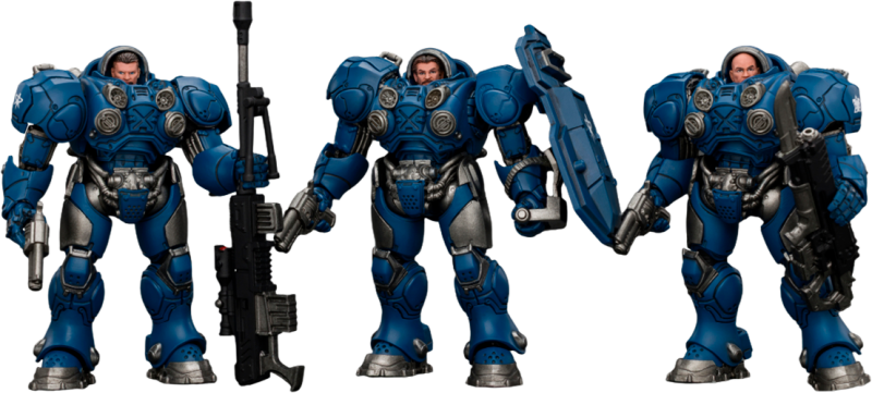 Terran Marine Set Action Figure by Joytoy