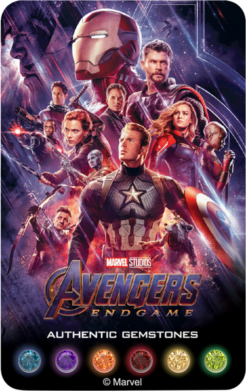 Avengers: Endgame Gem-Seal Collectible Set