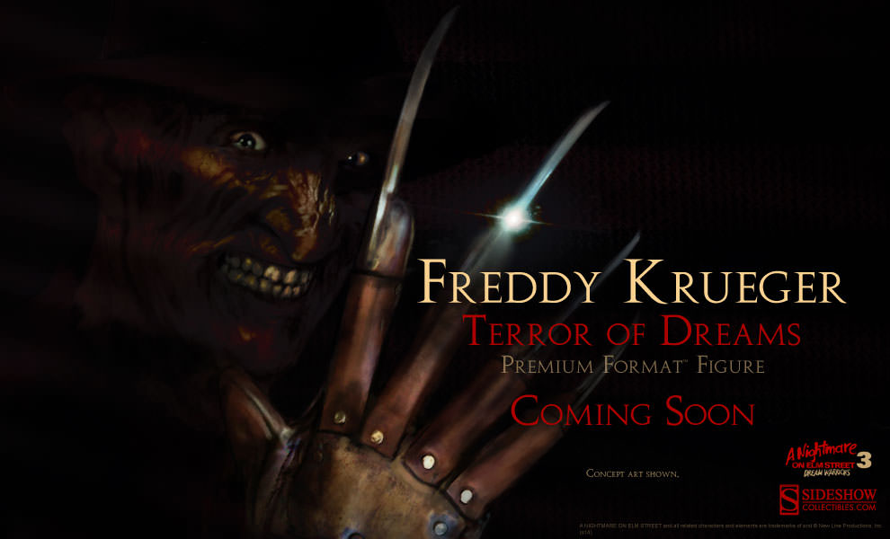 Sideshow показали тизер премиума Freddy Krueger - Terror of Dreams. 